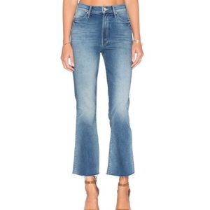 MOTHER *Hustler* Ankle Fray Jeans